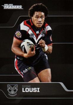 2013 ESP Traders #174 Sione Lousi Front